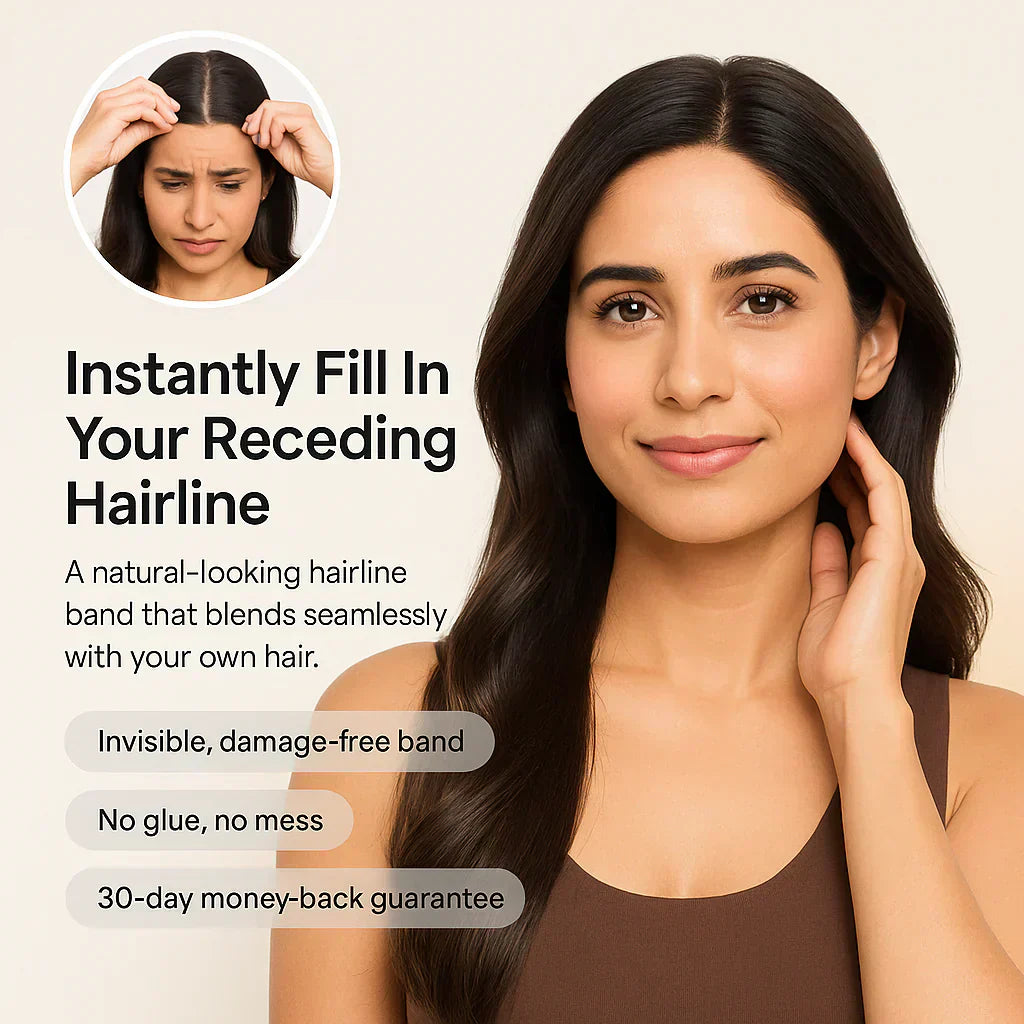 Last-day clearance sale💖Receding Hairline? ✨ Fix It Naturally. ✨ Receding Hairline Band✨